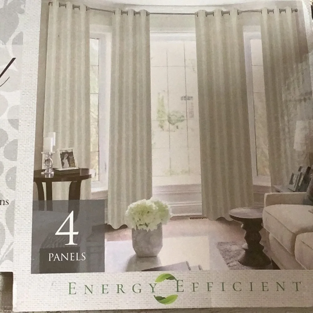Lakewood 4 Panel RoomDarkening Window  Curtains. New With Tags.